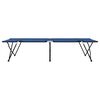vidaXL Opvouwbaar Camping Bed Blauw 206 x 76 x 74 cm Oxford stof