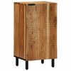 vidaXL Dressoir met plank Bruin 40 x 33,5 x 75 cm Massief Mango Hout
