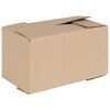 vidaXL Vouwdoos met opslag 50 pcs Naturel 24 x 13 x 13 cm Karton