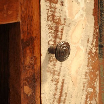 vidaXL Kast met 1 deur vintage-stijl massief gerecycled hout