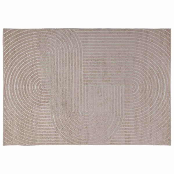 vidaXL Vloerkleden Rechthoekig HUARTE Beige 200 x 140 cm Polyester