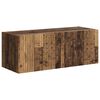 vidaXL TV Wandkast Set Wandgemonteerd 6 pcs Oud Hout