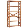 vidaXL Boekenkast 100x30x180 cm acaciahout met honingafwerking