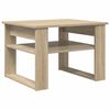vidaXL Salontafel Sonoma Eiken 64 x 54 x 44 cm Bewerkt hout