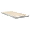 vidaXL Vloer bedframe Beton Grijs 75 x 190 cm Bewerkt hout