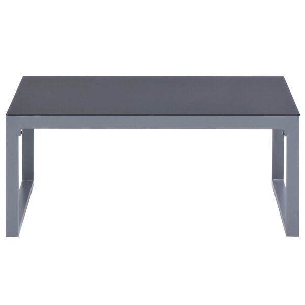 vidaXL Salontafel 90x50x40 cm aluminium