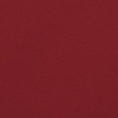 vidaXL Zonnezeil trapezium 3/5x4 m oxford stof rood