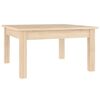 vidaXL Salontafel 55x55x30 cm massief grenenhout