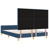 vidaXL Bedframe met hoofdeinde Blauw 160 x 200 cm Stof