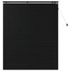 vidaXL Jaloezie Zwart 135 x 160 cm 35 mm Massief Paulowniahout