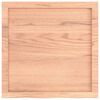 vidaXL Wandschap 60x60x(2-4) cm behandeld massief eikenhout lichtbruin