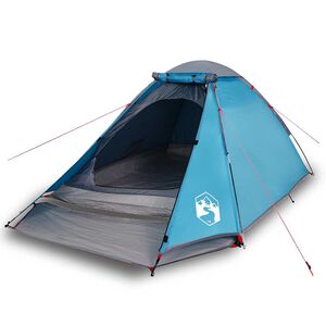 vidaXL Koepeltent 4-persoons waterdicht blauw