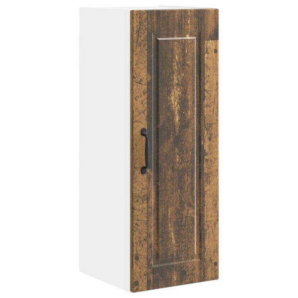 vidaXL Keukenkast met plank Oudhout 30 x 31 x 80 cm Bewerkt hout