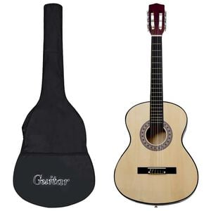 vidaXL Gitaar klassiek beginner met tas 4/4 39