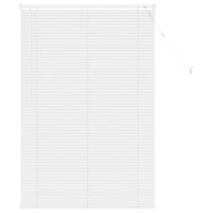vidaXL Venetiaanse Blind Verstelbaar Wit 150 x 80 cm PVC