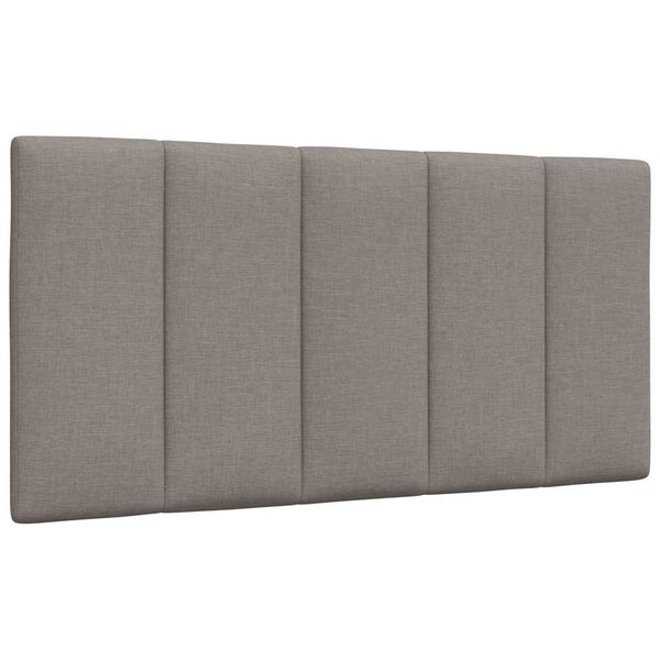 vidaXL Hoofdbordkussen "Hanko" 100 cm stof taupe