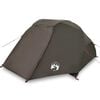 vidaXL Vistent 3-persoons waterdicht bruin