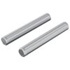 vidaXL Draadstaaf 2 st zilver 8 x 55 mm Staal