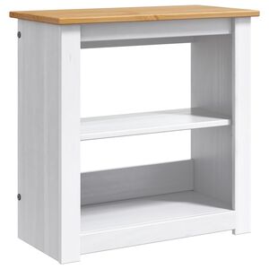 vidaXL Aquarium Stand PANAMA Wit en Bruin 60 x 30 x 60 cm 150 kg