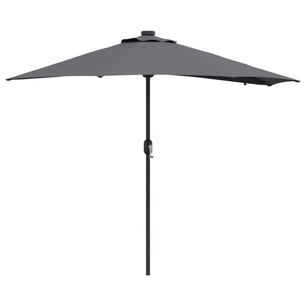 vidaXL Tuinparasol Antraciet 294 x 150 x 223 cm Stof