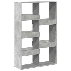 vidaXL kamerscherm 100x33x155,5 cm bewerkt hout betongrijs