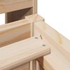 vidaXL Bedframe zonder matras massief grenenhout 90x190 cm