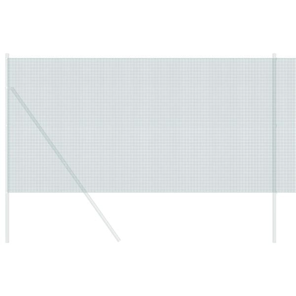 vidaXL Gelaste draadhek Groen 0.8 x 10 m