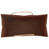 vidaXL Papieren zakken 50 st met hengsels 32x17x44 cm bruin
