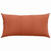 vidaXL Sofa Kussens 2 stuks Rood-oranje 80 x 40 cm Cordstof