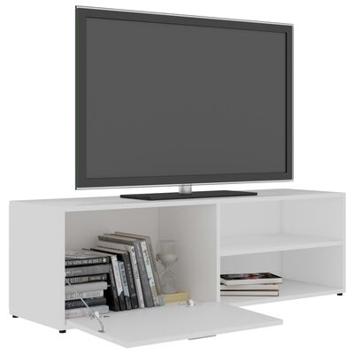 vidaXL Tv-meubel 120x34x37 cm bewerkt hout wit