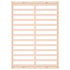 vidaXL Bedframe massief hout 120x200 cm