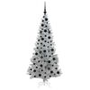 vidaXL Kerstboom met 300 LED met standaard Zilver 180 cm PET