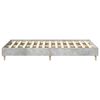 vidaXL Bedframe zonder matras 140x190 cm spaanplaat betongrijs