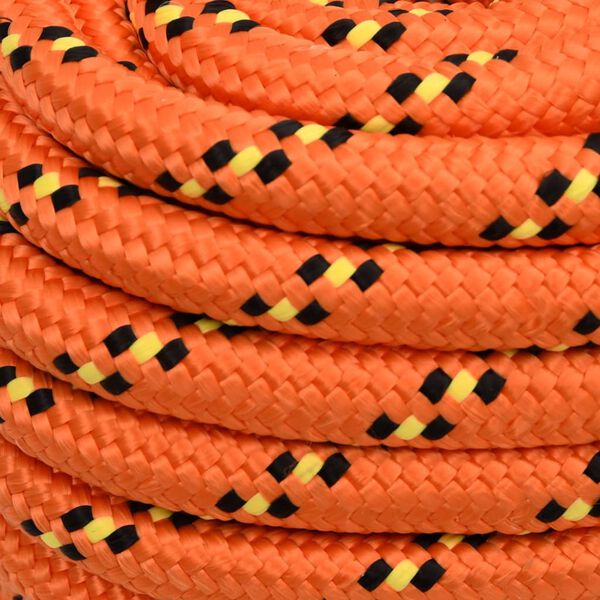 vidaXL Boot touw 20 mm 50 m polypropyleen oranje