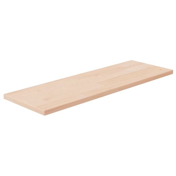 vidaXL Plank 60x20x1,5 cm onbehandeld massief eikenhout
