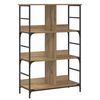 vidaXL Boekenkast 4-laags 78,5 x 33 x 117,5 cm metaal PB