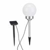 HI Tuinlicht LED bal roterend 15 cm