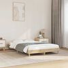 vidaXL Bedframe zonder matras hout sonoma eikenkleurig 120x200 cm
