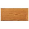 vidaXL Opbergkast 50x22x110 cm massief eikenhout