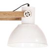vidaXL Hanglamp industrieel 25 W E27 109 cm wit
