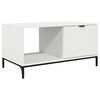 vidaXL Salontafel Wit 90 x 49 x 46 cm Bewerkt hout