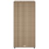 vidaXL Tuinkast 50x55x115 cm poly rattan beige