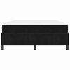 vidaXL Bedframe met matras Zwart 140 x 190 cm Stof