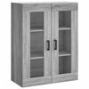 vidaXL Bovenkast 69,5x34x90 cm grijs sonoma eikenkleurig