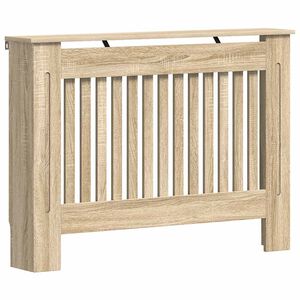vidaXL Radiatorombouw 112x19x81,5 cm bewerkt hout