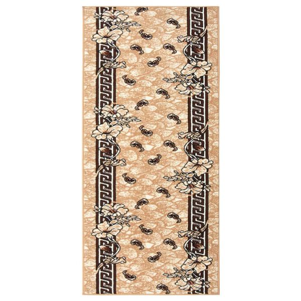vidaXL Tapijtloper 80x150 cm BCF beige