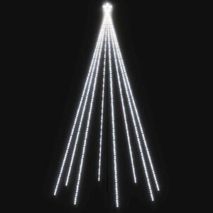 vidaXL Kerstboomverlichting waterval met 400 LED's binnen buiten 2,5 m