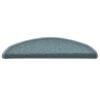 vidaXL Trapmatten 15 st 56x17x3 cm Zeeblauw Halfrond