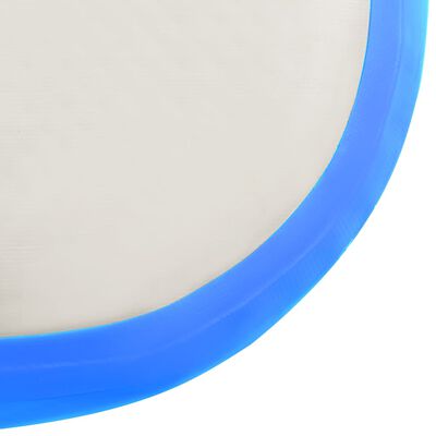 vidaXL Gymnastiekmat met pomp opblaasbaar 700x100x20 cm PVC bauw