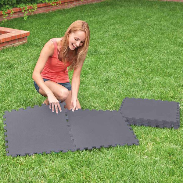 Intex Vloerbeschermers 8 st in elkaar grijpend 50x50x0,5 cm 1,9 m²